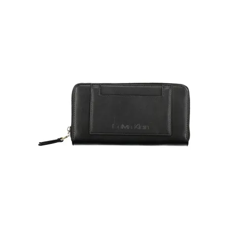 PORTEFEUILLE FEMME CALVIN KLEIN NOIR - CALVIN KLEIN