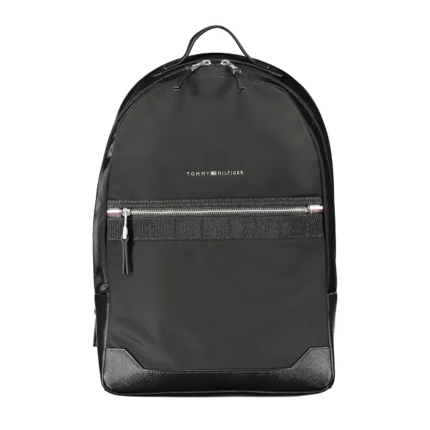 SAC À DOS NOIR TOMMY HILFIGER POUR HOMMES - TOMMY HILFIGER