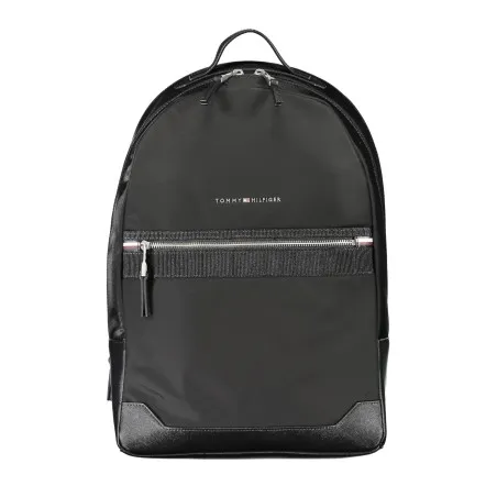 SAC À DOS NOIR TOMMY HILFIGER POUR HOMMES - TOMMY HILFIGER