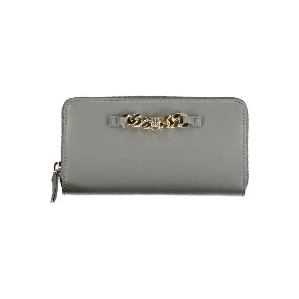 PORTEFEUILLE FEMME TOMMY HILFIGER GRIS - TOMMY HILFIGER