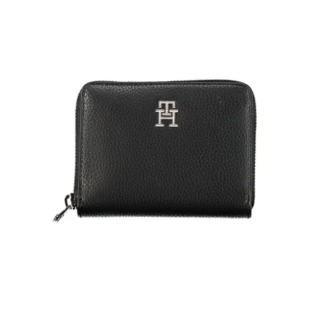 PORTEFEUILLE FEMME TOMMY HILFIGER NOIR - TOMMY HILFIGER