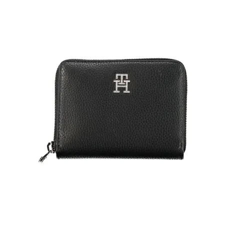 PORTEFEUILLE FEMME TOMMY HILFIGER NOIR - TOMMY HILFIGER