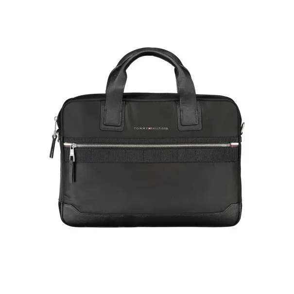 TOMMY HILFIGER PORTE-DOCUMENTS HOMME NOIR - TOMMY HILFIGER