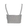 TOMMY HILFIGER HAUT FEMME GRIS - TOMMY HILFIGER