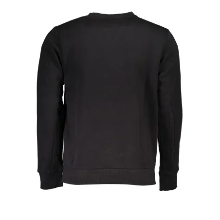 SWEAT-SHIRT NOIR À FERMETURE ÉCLAIR POUR HOMME US GRAND - U.S. GRAND