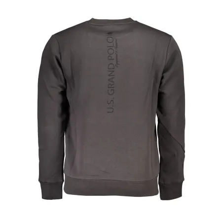 SWEAT-SHIRT GRIS À FERMETURE ÉCLAIR POUR HOMME US GRAND - U.S. GRAND