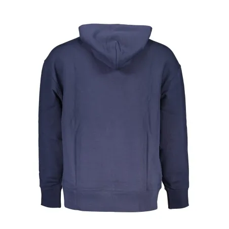 SWEAT-SHIRT SANS FERMETURE ÉCLAIR BLEU TOMMY HILFIGER POUR HOMMES - TOMMY HILFIGER
