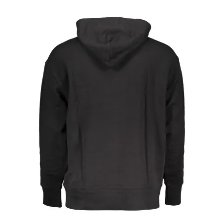 SWEAT-SHIRT SANS FERMETURE ÉCLAIR NOIR TOMMY HILFIGER POUR HOMMES - TOMMY HILFIGER