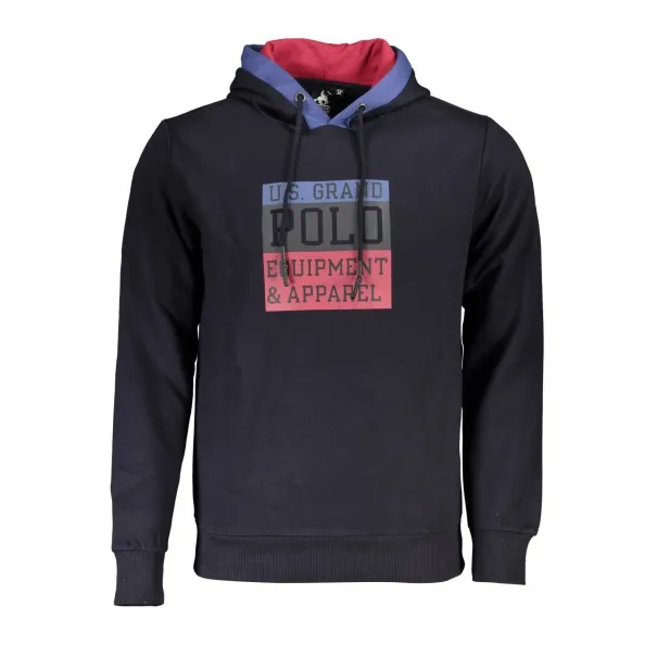 SWEAT-SHIRT BLEU À FERMETURE ÉCLAIR POUR HOMME US GRAND - U.S. GRAND