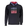 SWEAT-SHIRT BLEU À FERMETURE ÉCLAIR POUR HOMME US GRAND - U.S. GRAND