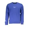 SWEAT-SHIRT BLEU À FERMETURE ÉCLAIR POUR HOMME US GRAND - U.S. GRAND