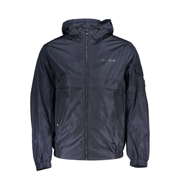 VESTE DE SPORT BLEU TOMMY HILFIGER POUR HOMMES - TOMMY HILFIGER