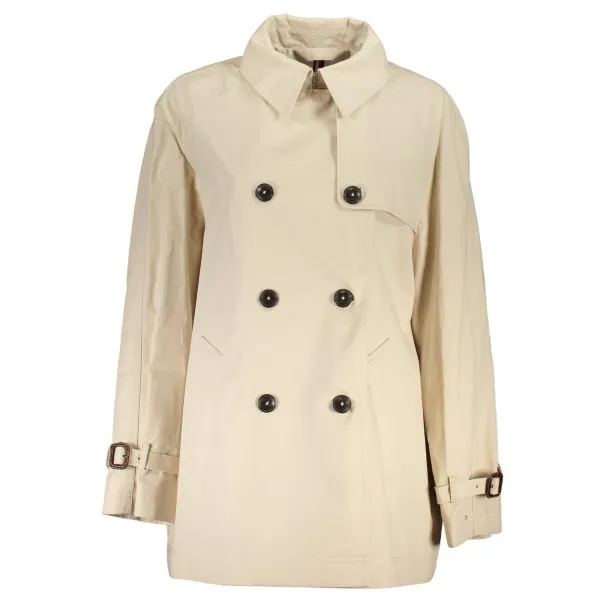 TOMMY HILFIGER TRENCH-COAT FEMME BEIGE - TOMMY HILFIGER