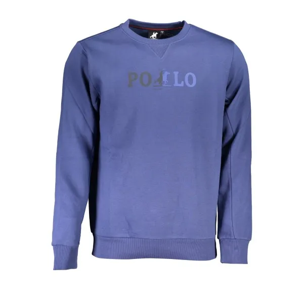 SWEAT-SHIRT BLEU À FERMETURE ÉCLAIR POUR HOMME US GRAND - U.S. GRAND