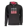 SWEAT-SHIRT NOIR À FERMETURE ÉCLAIR POUR HOMME US GRAND - U.S. GRAND