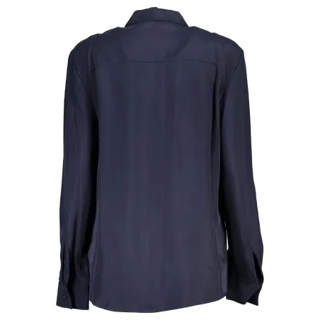 TOMMY HILFIGER CHEMISE À MANCHES LONGUES FEMME BLEU - TOMMY HILFIGER