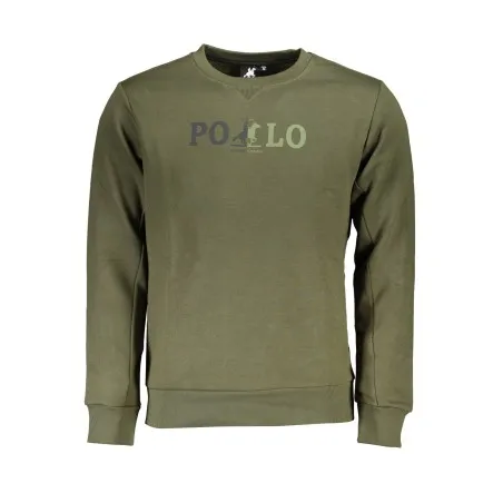 SWEAT-SHIRT VERT À FERMETURE ÉCLAIR POUR HOMME US GRAND - U.S. GRAND