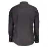 TOMMY HILFIGER CHEMISE À MANCHES LONGUES NOIRE POUR HOMMES - TOMMY HILFIGER