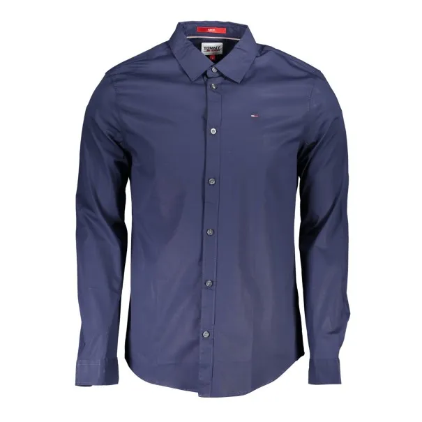 TOMMY HILFIGER CHEMISE À MANCHES LONGUES HOMME BLEU - TOMMY HILFIGER