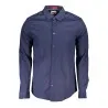 TOMMY HILFIGER CHEMISE À MANCHES LONGUES HOMME BLEU - TOMMY HILFIGER