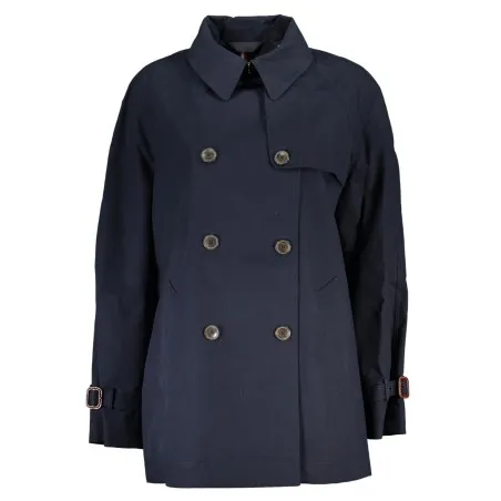 TOMMY HILFIGER TRENCH-COAT BLEU POUR FEMME - TOMMY HILFIGER