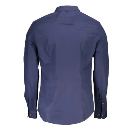 TOMMY HILFIGER CHEMISE À MANCHES LONGUES HOMME BLEU - TOMMY HILFIGER