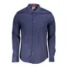 TOMMY HILFIGER CHEMISE À MANCHES LONGUES HOMME BLEU - TOMMY HILFIGER