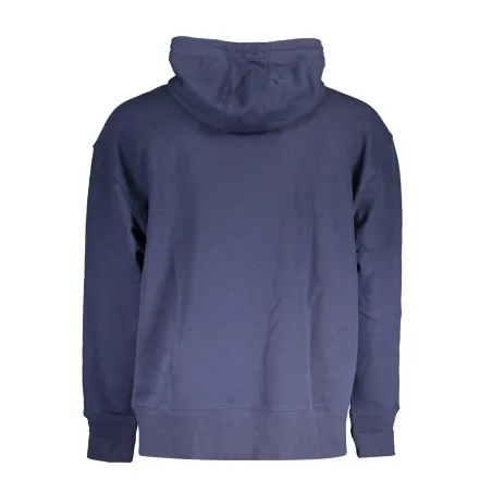 SWEAT-SHIRT SANS FERMETURE ÉCLAIR BLEU TOMMY HILFIGER POUR HOMMES - TOMMY HILFIGER