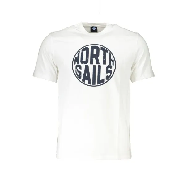 NORTH SAILS T-SHIRT MANCHES COURTES HOMME BLANC - NORTH SAILS