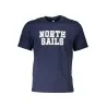 NORTH SAILS T-SHIRT MANCHES COURTES HOMME BLEU - NORTH SAILS