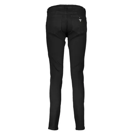 GUESS JEANS JEAN EN DENIM NOIR FEMME - GUESS JEANS