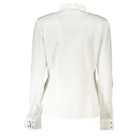 GUESS JEANS CHEMISE À MANCHES LONGUES FEMME BLANC - GUESS JEANS