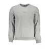 SWEAT-SHIRT SANS FERMETURE ÉCLAIR GRIS CALVIN KLEIN POUR HOMMES - CALVIN KLEIN