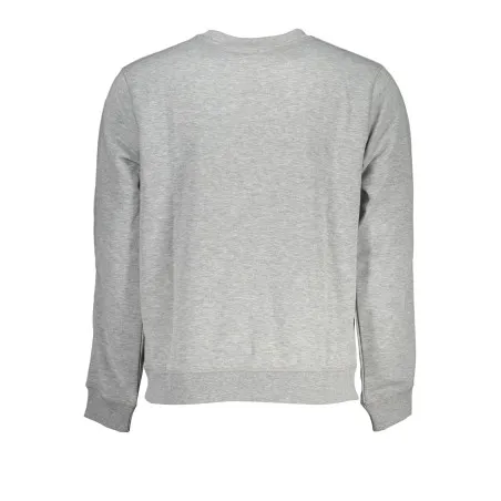 SWEAT-SHIRT SANS FERMETURE ÉCLAIR GRIS CALVIN KLEIN POUR HOMMES - CALVIN KLEIN