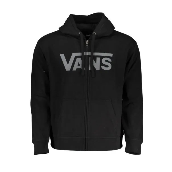 VANS SWEAT-SHIRT ZIPPÉ NOIR POUR HOMMES - VANS