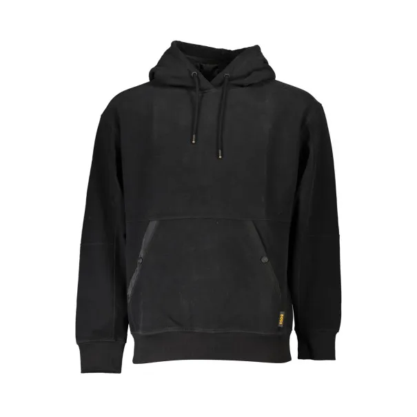 SWEAT-SHIRT SANS FERMETURE ÉCLAIR NOIR HUGO BOSS POUR HOMMES - BOSS