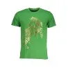 T-SHIRT MANCHES COURTES HOMME CAVALLI CLASS VERT - CAVALLI CLASS