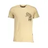 T-SHIRT MANCHES COURTES HOMME CAVALLI CLASS BEIGE - CAVALLI CLASS