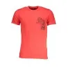 CAVALLI T-SHIRT MANCHES COURTES HOMME CLASS ROUGE - CAVALLI CLASS