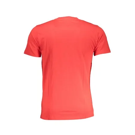 CAVALLI T-SHIRT MANCHES COURTES HOMME CLASS ROUGE - CAVALLI CLASS