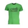 T-SHIRT MANCHES COURTES HOMME CAVALLI CLASS VERT - CAVALLI CLASS