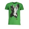 T-SHIRT MANCHES COURTES HOMME CAVALLI CLASS VERT - CAVALLI CLASS
