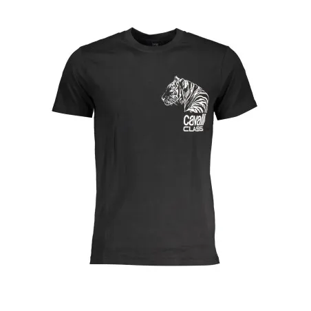 T-SHIRT À MANCHES COURTES HOMME CAVALLI CLASS NOIR - CAVALLI CLASS