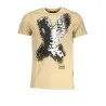 T-SHIRT MANCHES COURTES HOMME CAVALLI CLASS BEIGE - CAVALLI CLASS