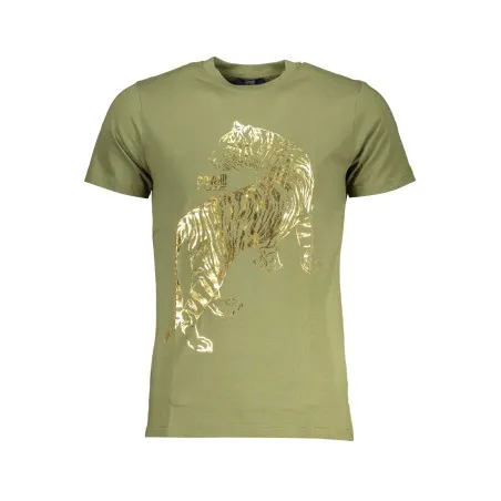 T-SHIRT MANCHES COURTES HOMME CAVALLI CLASS VERT - CAVALLI CLASS