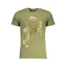 T-SHIRT MANCHES COURTES HOMME CAVALLI CLASS VERT - CAVALLI CLASS