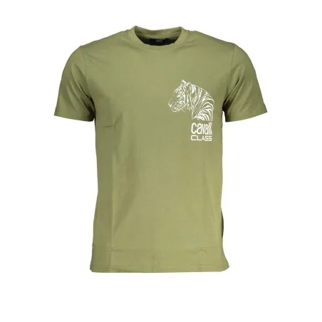 T-SHIRT MANCHES COURTES HOMME CAVALLI CLASS VERT - CAVALLI CLASS