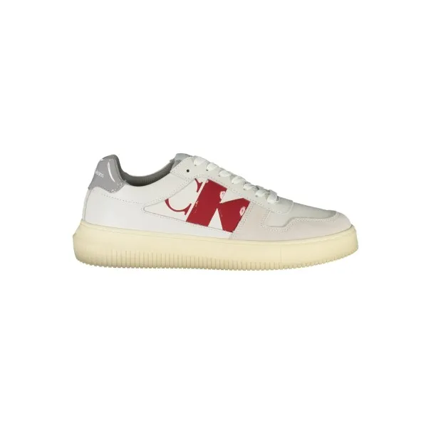 CHAUSSURES DE SPORT POUR HOMMES CALVIN KLEIN BLANCHES - CALVIN KLEIN