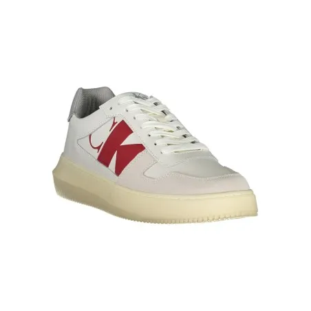 CHAUSSURES DE SPORT POUR HOMMES CALVIN KLEIN BLANCHES - CALVIN KLEIN