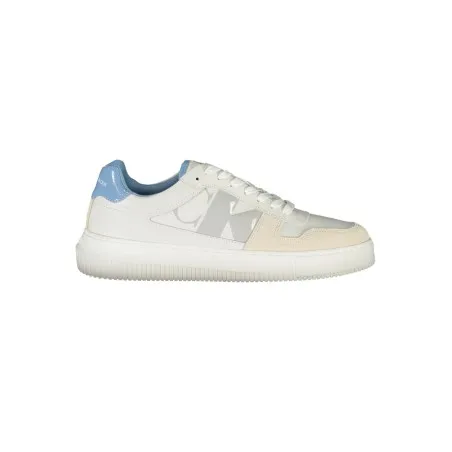CHAUSSURES DE SPORT POUR HOMMES CALVIN KLEIN BLANCHES - CALVIN KLEIN